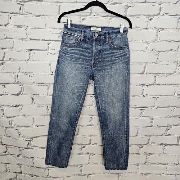 Moussy Evans Tapered-Mid Jeans - Picture 2 of 9